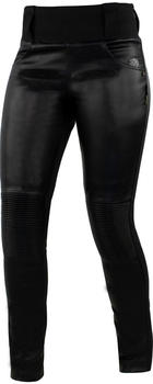 Trilobite Damen Motorrad Leder Leggings schwarz