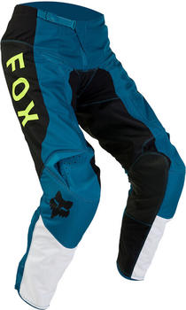 Fox 180 Nitro Motocross Hose schwarz/weiss/grün/blau