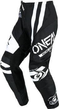 O'Neal Element Warhawk schwarz/weiße Motocross Hose schwarz/weiss