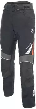 B&uuml;se B. Racing Pro Damen wasserdichte Motorrad Textilhose schwarz/grau