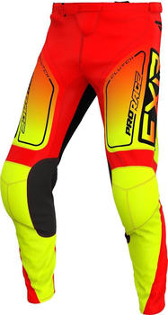 FXR Clutch 2024 Motocross Hose schwarz/rot/gelb