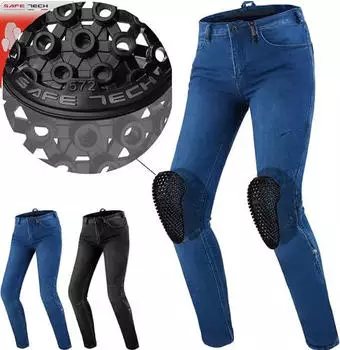 Shima Metro Damen Jeans blau