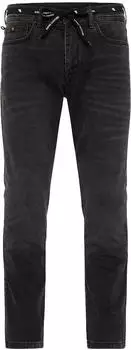 Riding Culture Tapered Slim Black Jeans schwarz