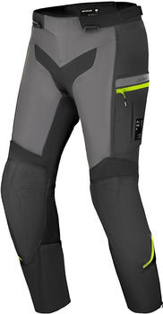 Shima Alpha wasserdichte Hose schwarz/grau/gelb