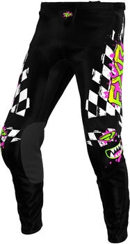 FXR Clutch 2025 Jugend Hose schwarz/weiss/grün