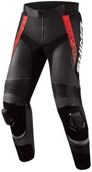Shima STR 2.0 Lederhose schwarz-rot