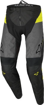 Macna Backyard-1 Motocross Hose schwarz-grau-gelb