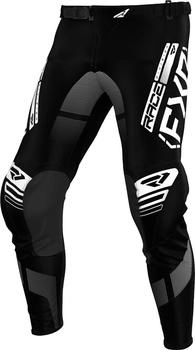 FXR Podium 2025 Motocross Hose schwarz/weiss