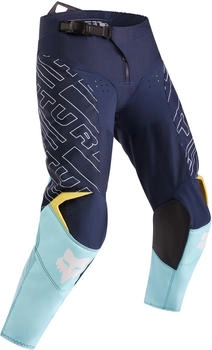 Fox 180 Elevated Jugend Motocross Hose blau