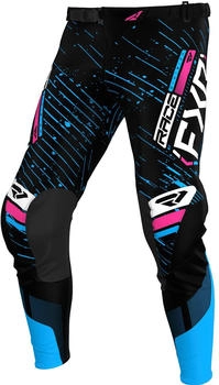 FXR Podium 2025 Jugend Hose schwarz/pink/blau