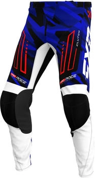 FXR Clutch 2025 Jugend Hose weiss/rot/blau