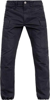 John Doe Regular Cargo Mono Motorrad Jeans Herren Schwarz (MJDC2001-38/36)