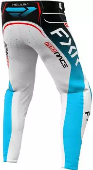 FXR Helium Edge Motocross Hose weiss/rot/blau