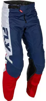 Fly Racing Kinetic Hose / Rot/Weiß/Blau weiss