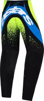 Alpinestars Supertech Nomur Kinder Motocross Hose blau/gelb
