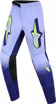 Alpinestars Supertech Scenz Kinder Motocross Hose lila/gelb