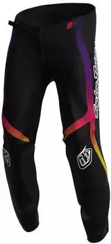 Troy Lee Designs SE Pro Stripes Jugendhosen / Schwarz/Multi schwarz
