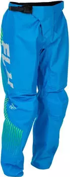 Fly Racing F-16 Jugend Hose / Blau/Warnschutz blau