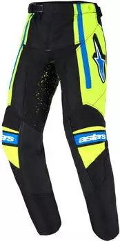 Alpinestars Racer Nomur Kids Motocross Hose blau/neon-gelb
