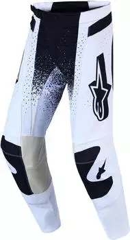 Alpinestars Techstar Swan Motocross Hose wei&szlig;/schwarz