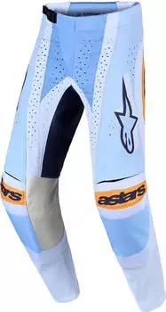 Alpinestars Techstar Maven Motocross Hose (3720427-7362-32) dust blue/tangerine/schwarz