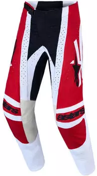 Alpinestars Techstar Maven Motocross Hose (3720427-3219-36) rot/wei&szlig;/schwarz
