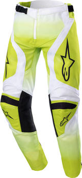 Alpinestars Racer Push Junior Pants white/yellow