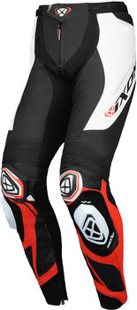 IXON Vortex 3 Lederhose schwarz/weiss/rot