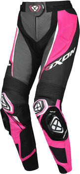 IXON Vortex 3 Damen Lederhose schwarz/grau/weiss
