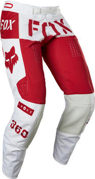 Fox Racing Shox 360 Nobyl Hose weiss/rot