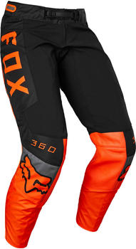 Fox Racing Shox 360 Dier Jugend Hose schwarz/orange