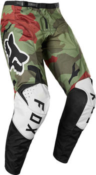 Fox Racing Shox 180 Bnkr Jugend Hose grün/mehrfarbig