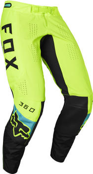 Fox Racing Shox 360 Dier Hose schwarz/gelb