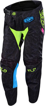 Troy Lee Designs GP Fractura Jugend Motocross Hose black/gelb