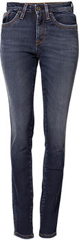 Rokker RT Mid Waist Slim Damen Jeans blau