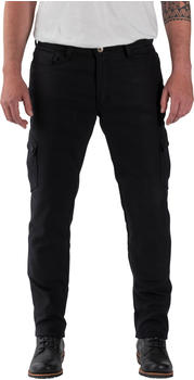Rokker Black Jack Slim Textilhose schwarz