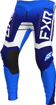 FXR Contender Off-Road Motocross Hose weiss-blau