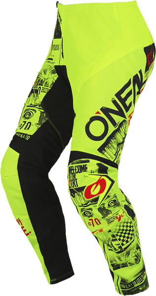 O'Neal Element Attack Jugend Motocross Hose schwarz-gelb