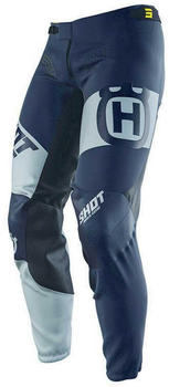 Shot Aerolite Husqvarna Limited Edition Motocross Hose grau-blau