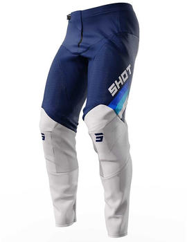 Shot Contact Tracer Motocross Hose weiss-blau