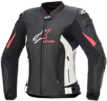 Alpinestars Stella GP Plus V4 Leather Jacket black/white/diva pink