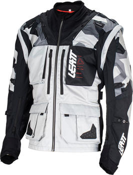 Leatt 5.5 Enduro Forge 2024 Motocross Jacke schwarz/grau/weiss