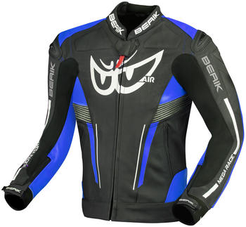 Berik Air-B Lederjacke schwarz/blau