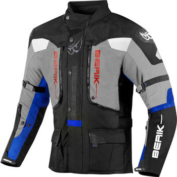 Berik Dakota wasserdichte 3in1 Textiljacke schwarz/grau/blau