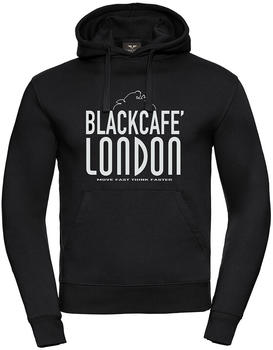 Black-Cafe London London Classical Hoodie schwarz/weiss