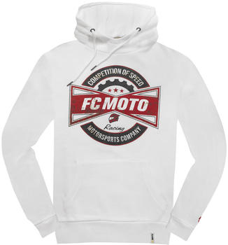 FC-Moto FCM/Fan Hoodie weiss