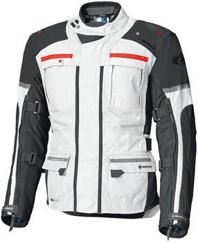 Held Carese Evo Textiljacke Damen Gore-Tex Hellgrau/Schwarz/Rot