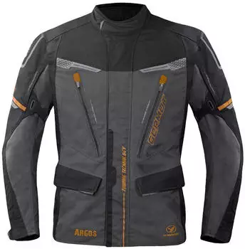 Germot Argos Textiljacke wasserdicht Schwarz/Grau/Bronze