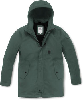 Vintage Industries Gus Parka Textiljacke wasserdicht Grau