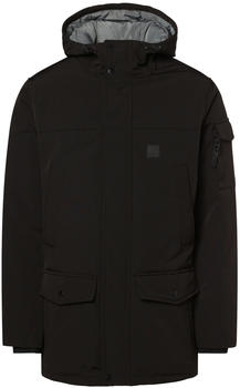 Vintage Industries Gavyn Parka Textiljacke wasserdicht Schwarz